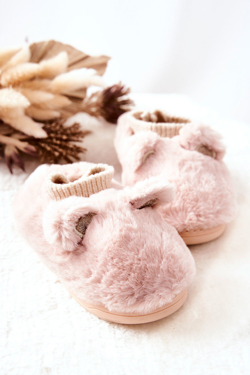 Теплий фліс з рантом Dessi світло-рожевого кольору