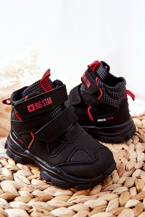 Дитяче трекінгове взуття Big Star II374097 Чорне