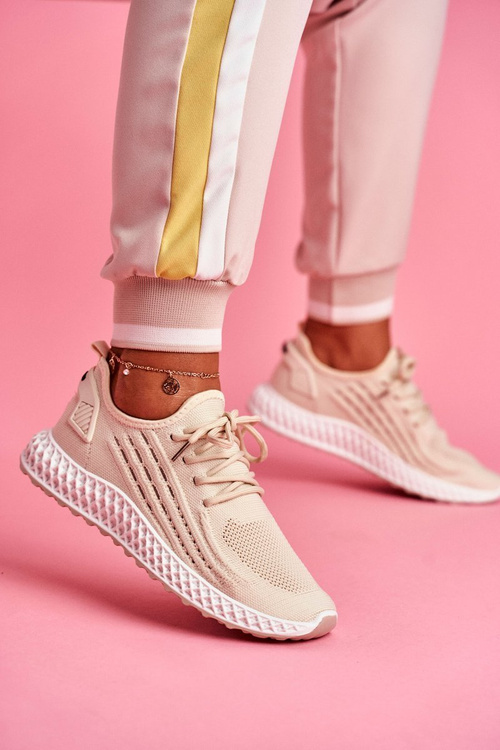 Спортивні жіночі кросівки легкі бежеві Mersea