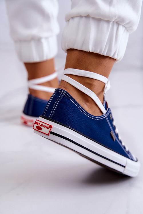 Жіночі класичні кросівки Cross Jeans JJ2R4012C Темно-сині