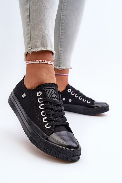 Класичні жіночі кросівки Big Star NN274284 Чорні