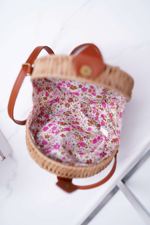 Плетена сумочка на мотузці. Скриня Veeza Camel