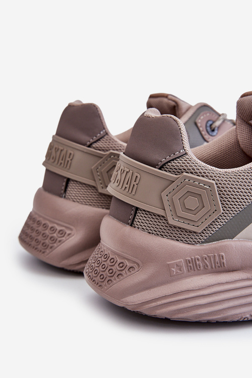 Чоловічі світлі кросівки Memory Foam System Big Star LL174151 Beige