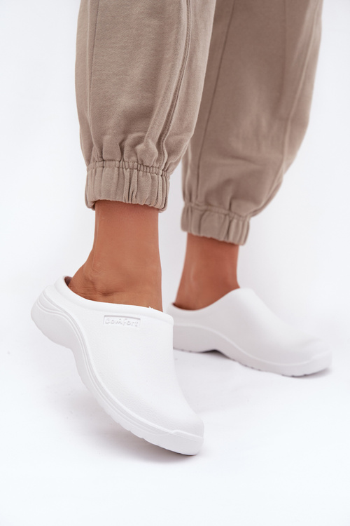 Пінопластові капці жіночі білі Parissa