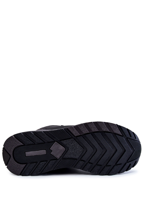 Чоловічі теплі трекінгові кросівки Cross Jeans KK1R4031C чорні