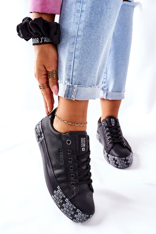 Жіночі кросівки на платформі BIG STAR II274183 Чорні