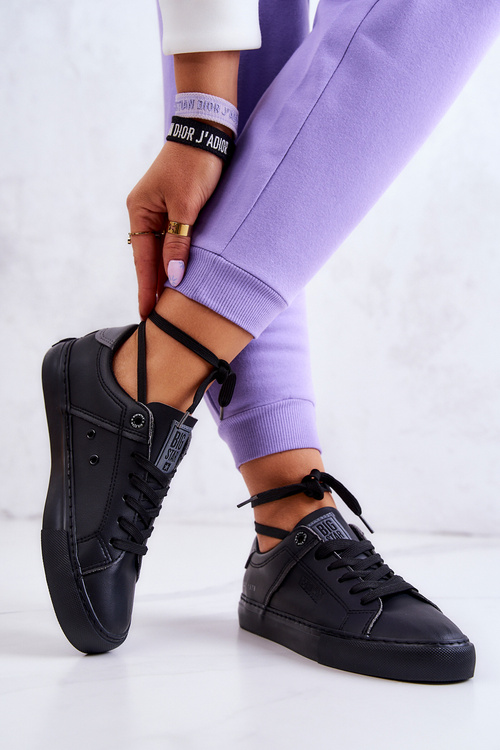 Шкіряні кросівки Big Star JJ274214 Чорні