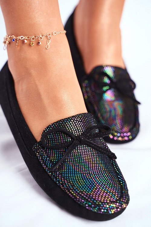 Жіночі замшеві мокасини S.Barski A199 Чорні