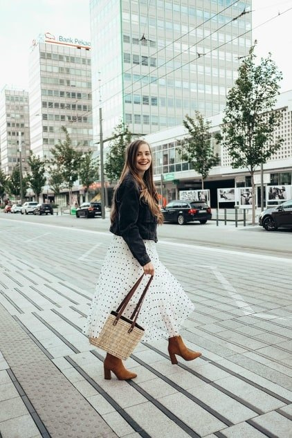 Жіночі чоботи на підборах із заклепками RB23P Camel Snack