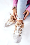 Жіноче утеплене спортивне взуття White Heart Beats