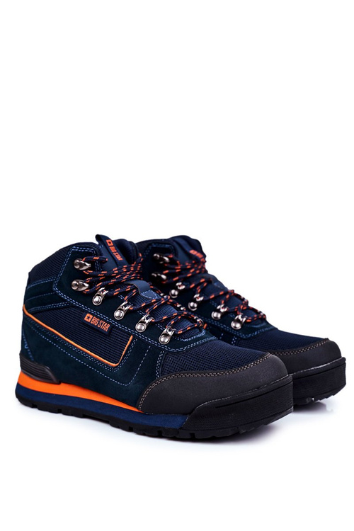 Чоловічі трекери Big Star Outdoor Navy Blue GG174199