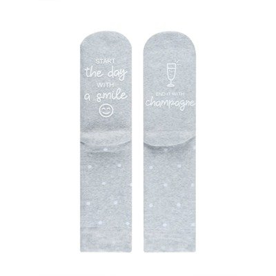 Жіночі шкарпетки SOXO "почніть день з посмішки"