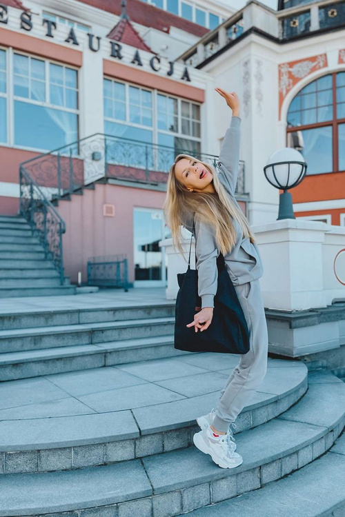 Жіночі кросівки Memory Foam Big Star HH274255 біло-фіолетові