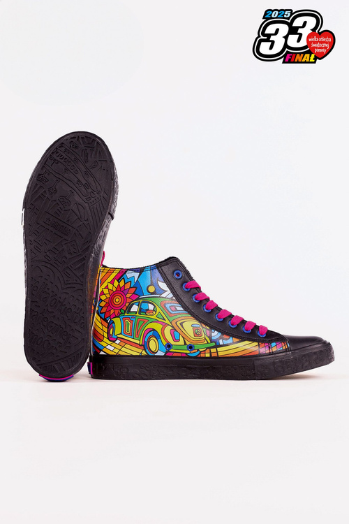 Чоловічі кросівки з підкладкою на блискавці чорні Big Star MM174012