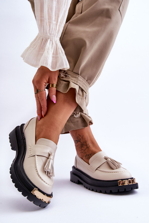 Класичні замшеві лофери з прикрасами Violet Monaro