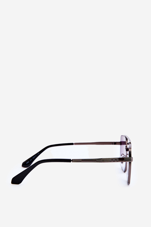 Чорно-сині жіночі сонцезахисні окуляри UV400