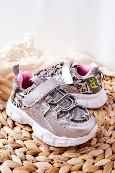 Дитяче спортивне взуття на липучці Silver Vibo