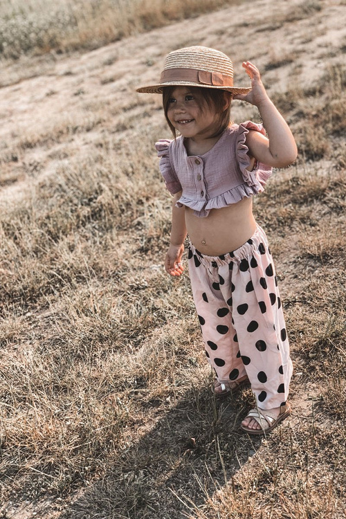 Дитячі босоніжки з паєтками золоті Becky