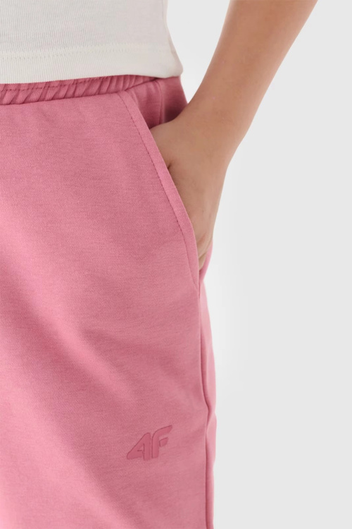 Спортивні штани для дівчаток Joggery 4F Рожеві 4FJWMM00TTROF0828-56S