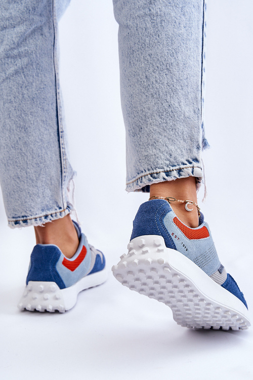 Жіночі кросівки Big Star LL274421 Сині