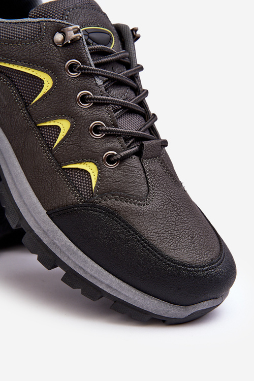 Чоловіче трекінгове спортивне взуття сіре Ibarina