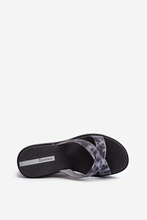 Жіночі босоніжки на танкетці 83520 Ipanema High Fashion Slide Fem Black