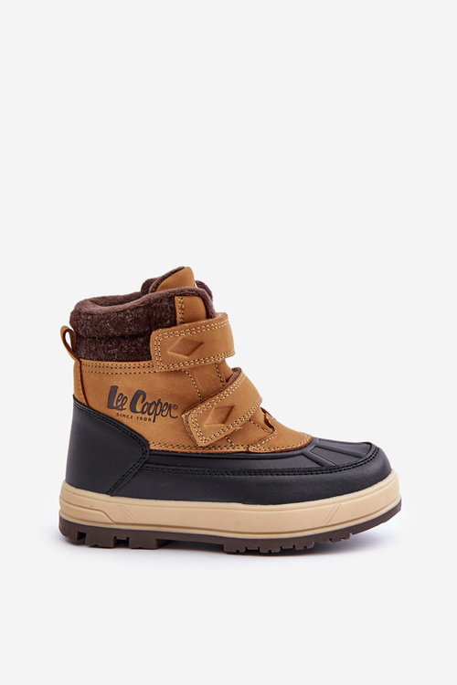 Утеплені зимові черевики для хлопчика Lee Cooper LCJ-23-01-2059 Camel