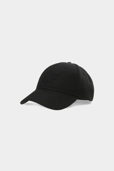 Кепка з полями 4F STRAPBACK унісекс чорна 4FWAW24ACABU314-20S