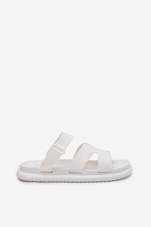 Гумові Жіночі Сандалі З Ремінцем Білі Tavirae