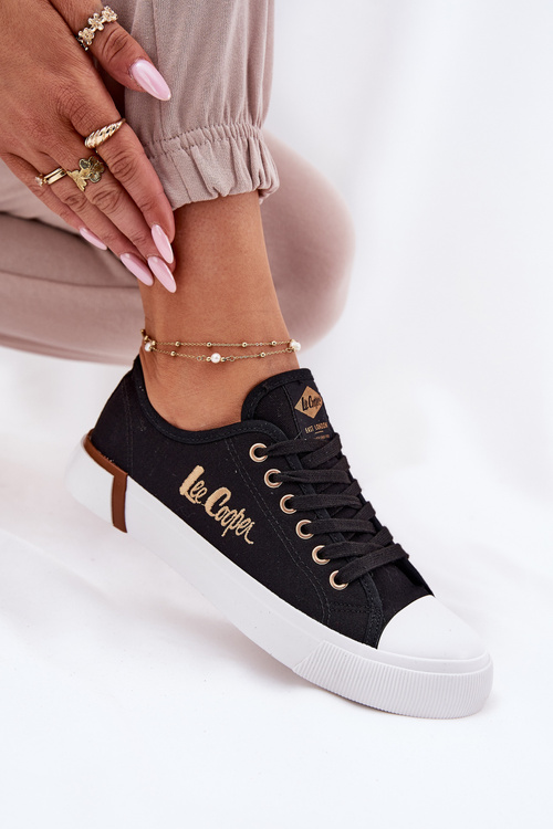 Жіночі Текстильні Кросівки Lee Cooper LCW-25-31-3427L Чорні