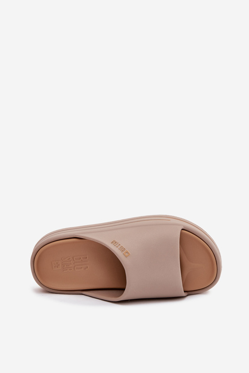 Жіночі Сандалі На Платформі Big Star SS274424 Темно-бежеві