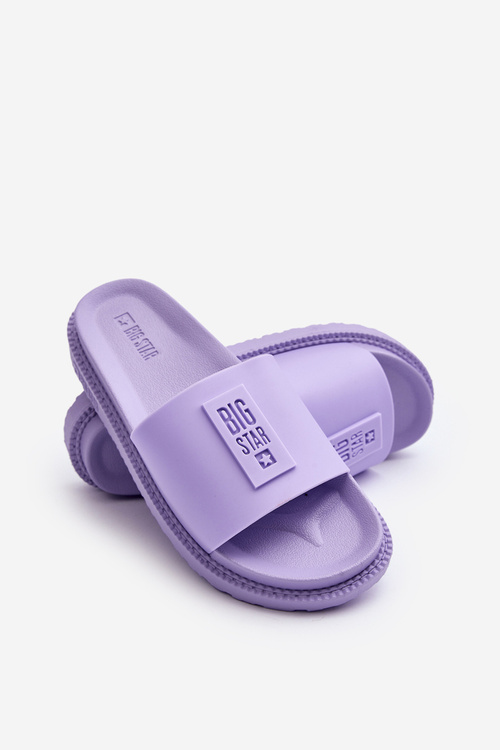 Жіночі босоніжки Big Star LL274426 Фіолетові