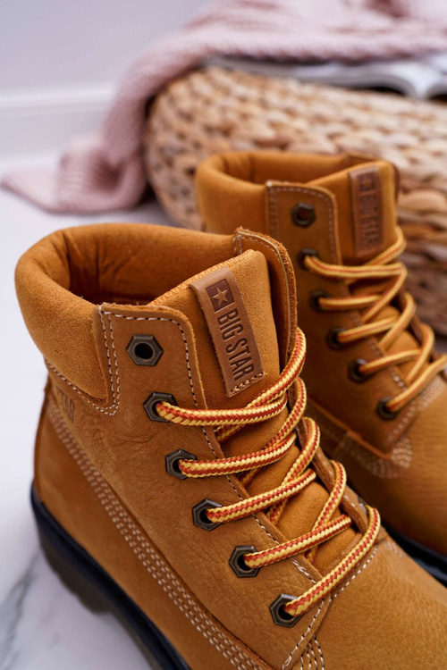 Жіночі чоботи Trappers Big Star Camel EE274013