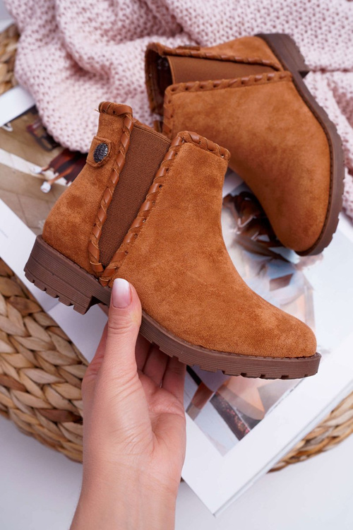 Молодіжні чоботи на підборах Camel Sicarro