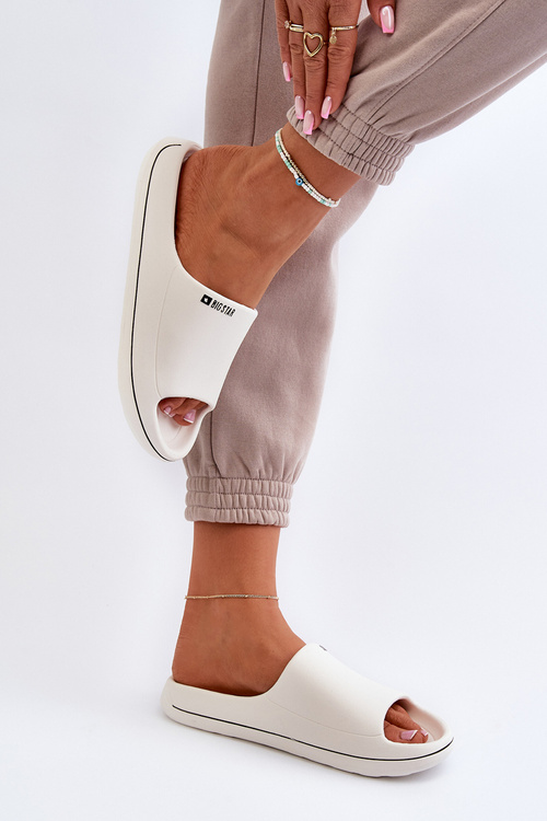 Легкі жіночі шльопанці Big Star NN274A043 білі