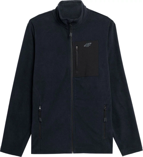 Polar 4F для чоловіків з коміром-стійкою Regular 4FAW23TFLEM122-30S Темно-синій