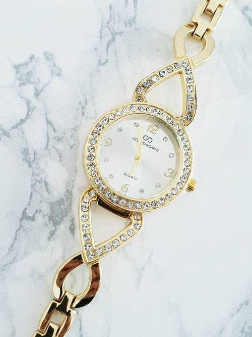 Жіночий годинник Giorgio & Dario з цирконами Emrat Gold