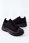 Дитячі кросівки на платформі чорні Travel Time