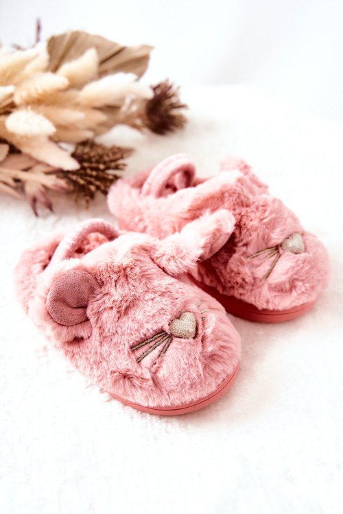 Дитячі тапочки Котики з вушками Pink Tammy
