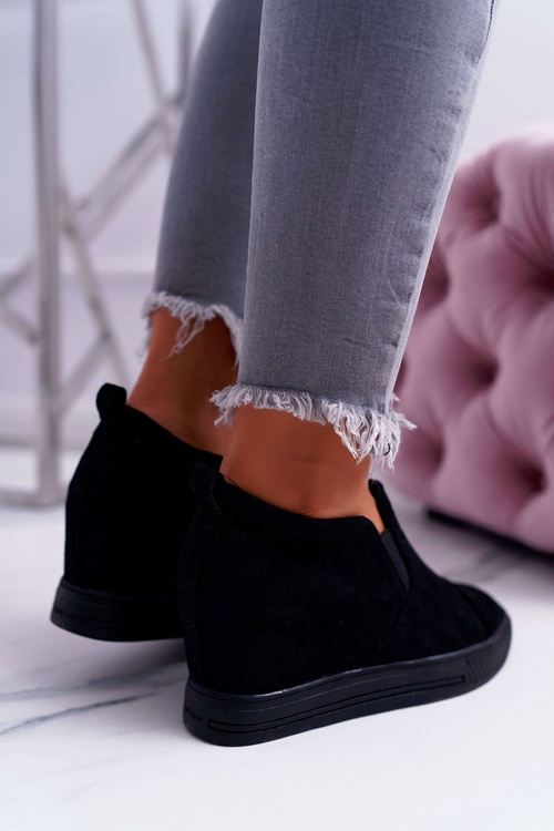 Жіночі кросівки Сліпони Lu Boo Black Kaori