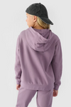 Толстовка-пуловер для дівчаток, гладкий фіолетовий 4F 4FJWMM00TSWSF1316-51S