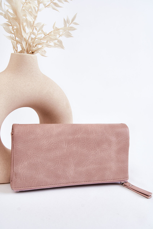 Жіночий великий гаманець на магніті Pink Connes