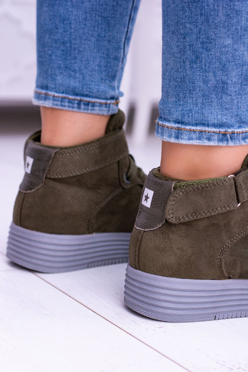 Кросівки Big Star Sneakers хакі BB274648