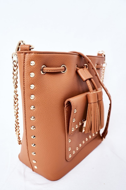 Сумка на ланцюжку NOBO K4090 Коричнева