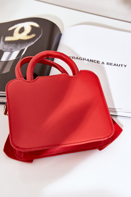 Мала Сумка З Бантом Червона Nesehe