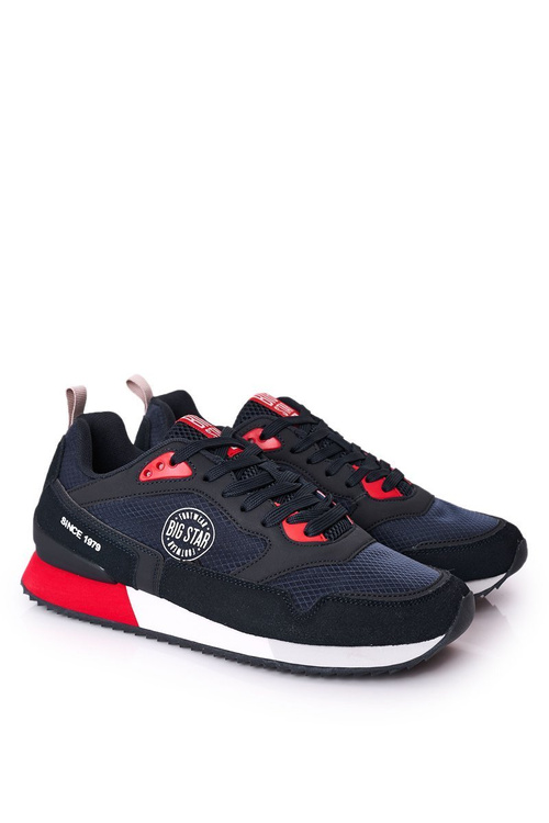 Чоловіче спортивне взуття Memory Foam Big Star HH174240 Navy Blue