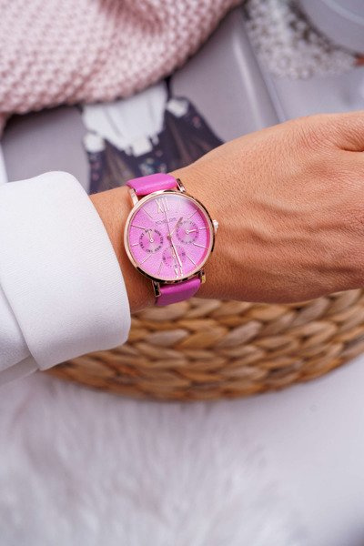 Жіночий годинник Michael John Pink Estrado