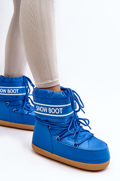 Жіночі сноуборди на пов'язках сині Soia