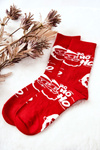 Чоловічі шкарпетки Ho Ho Socks Red