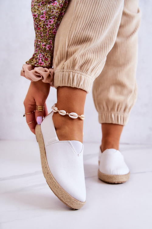 Модні жіночі еспадрільї Cross Jeans JJ2R4001C Білі